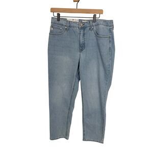 NWT Seven7 90's Straight Leg High-Rise Jeans Sz 12 Casual Relaxed Normcore